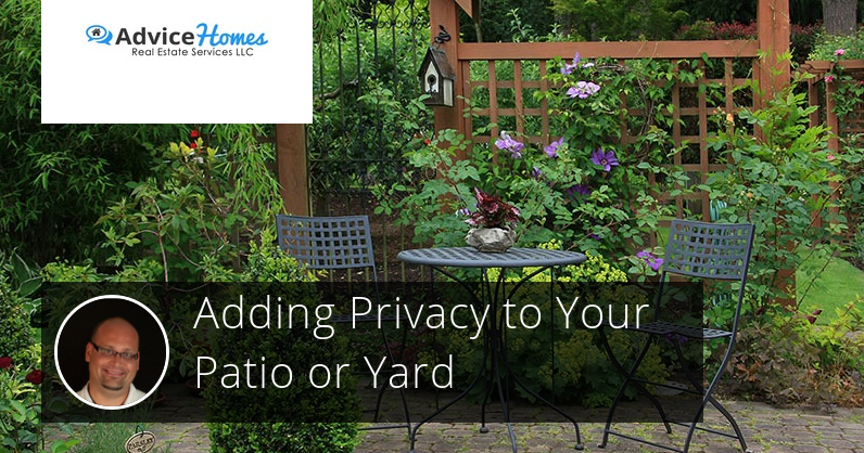 Adding Privacy to your Patio or Yard