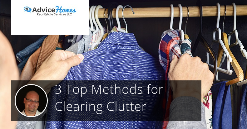 3 Top Methods for Clearing Clutter at Home